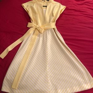 Vintage yellow dress